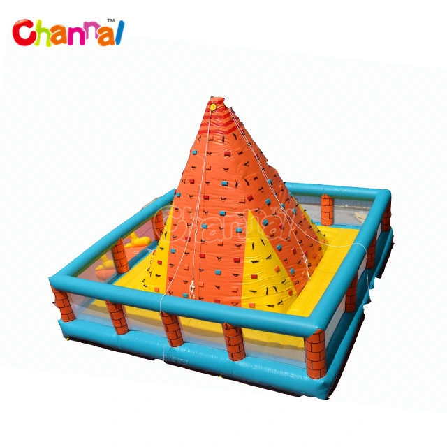 Commercial Popular High Quality Inflatable Climbing Wall