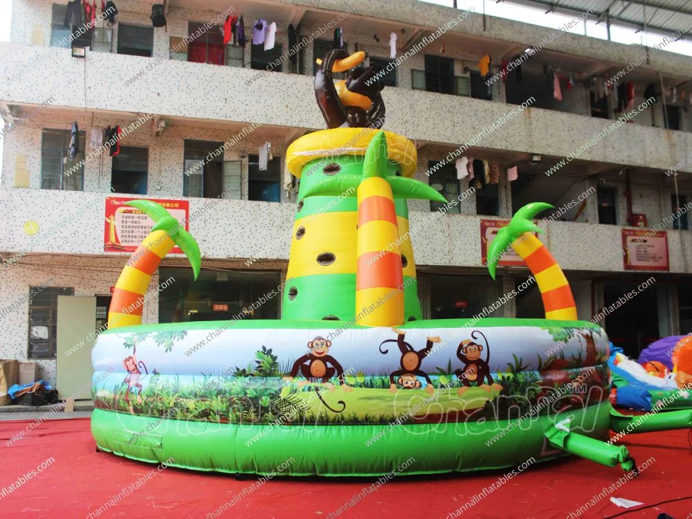 Commercial Popular High Quality Inflatable Climbing Wall
