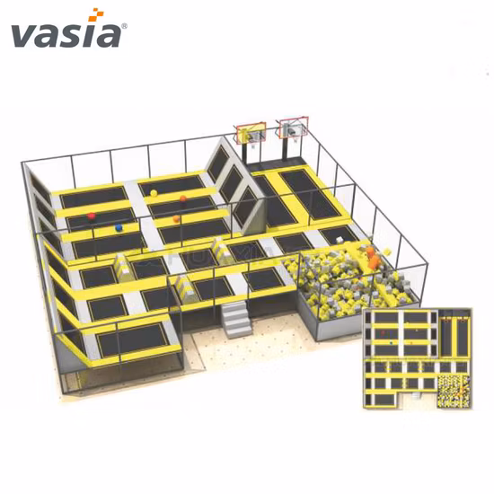Vasia 2020 New Style Customized Children Sport Amusement Park Trampoline